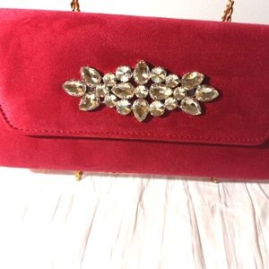 Fuchsia Clutch Bag